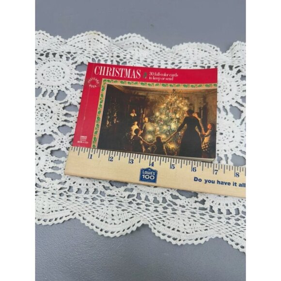 Christmas Postcard Book 30 Full-Color Cards To Keep Or Send - Picture 5 of 10
